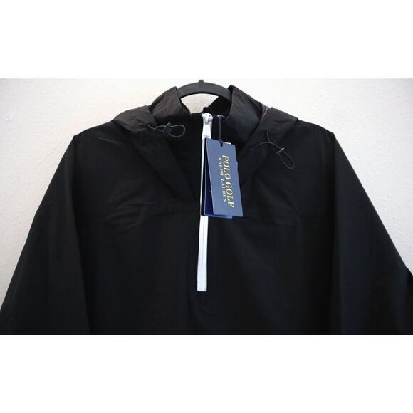 Polo Golf Ralph Lauren Women Sz XS Black 1/2 Zip Hooded Windbreaker Jacket - Picture 5 of 14